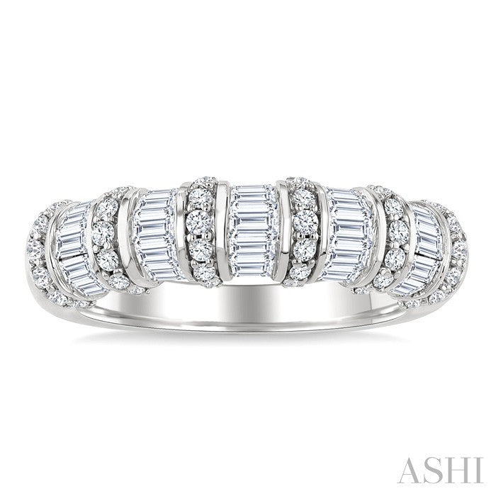 Baguette Diamond Fashion Band
