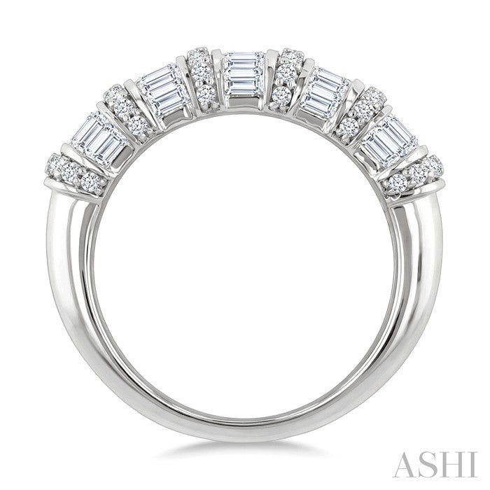 Baguette Diamond Fashion Band