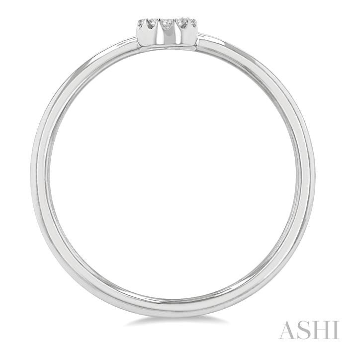 Block 'S' Initial Diamond Ring