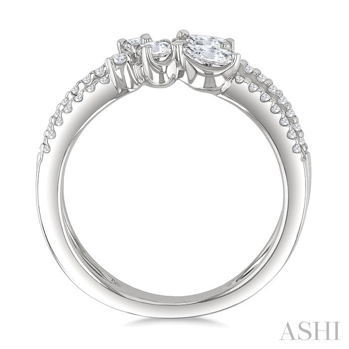 Mixed Shape Diamond Fashion Ring