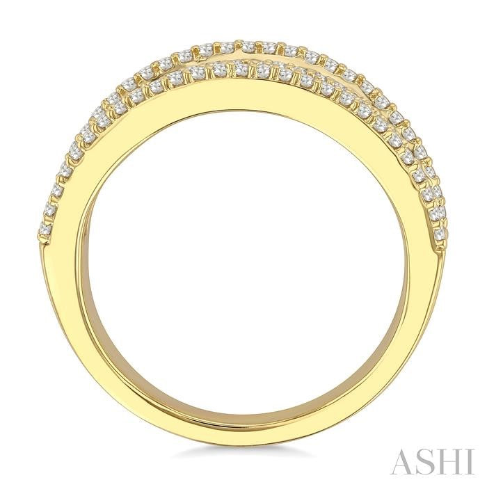 Bold Baguette Diamond Fashion Band