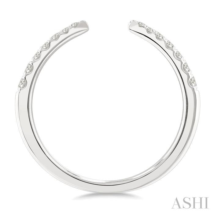 Stackable Claw Diamond Fashion Open Ring