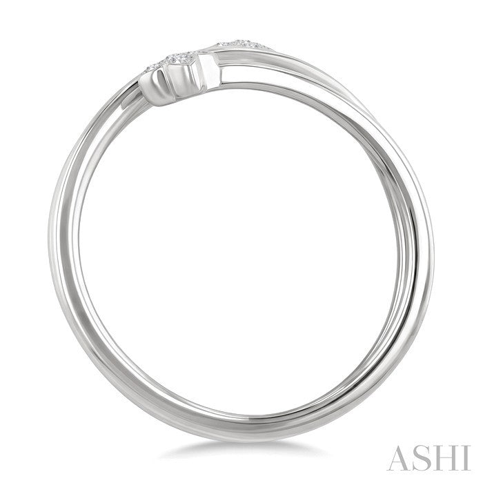 Clover Coil Diamond Fashion Ring