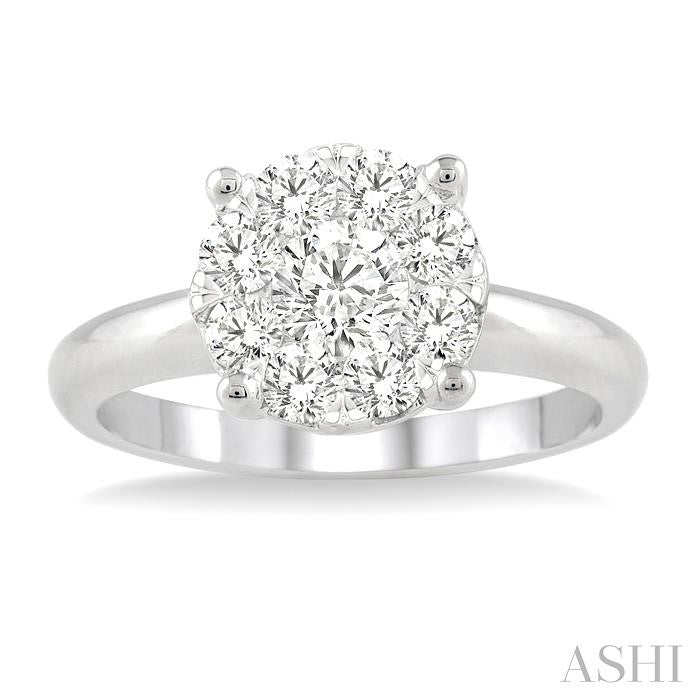 Round Shape Lovebright Essential Diamond Ring