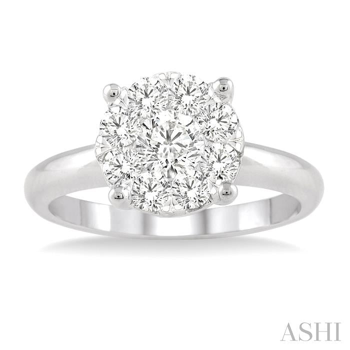 Round Shape Lovebright Essential Diamond Ring