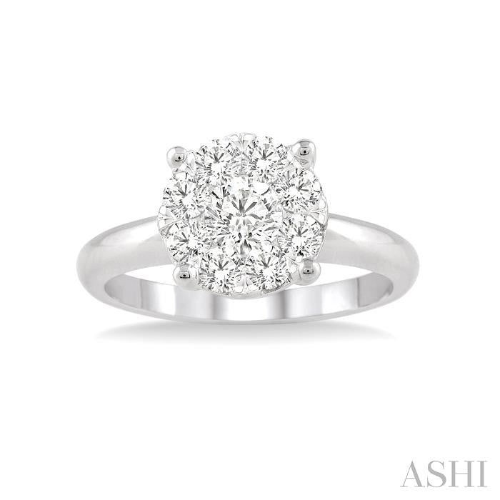 Round Shape Lovebright Essential Diamond Ring