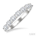 Oval Shape East-West Diamond Fashion Band