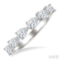 Pear Shape East-West Diamond Fashion Band