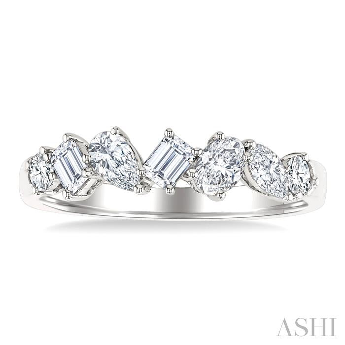 Mixed Shape Diamond Fashion Band