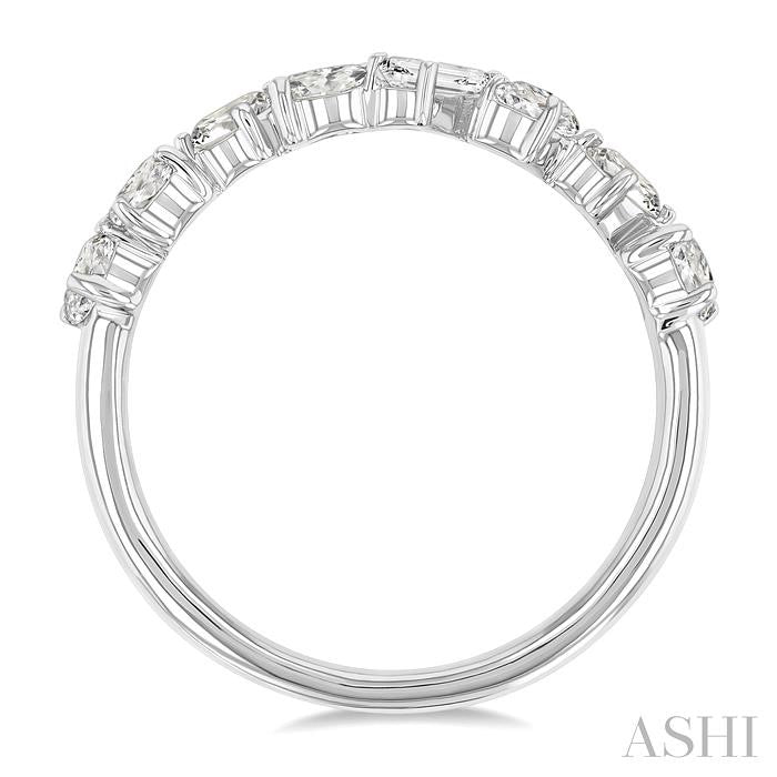 Mixed Shape Diamond Fashion Band