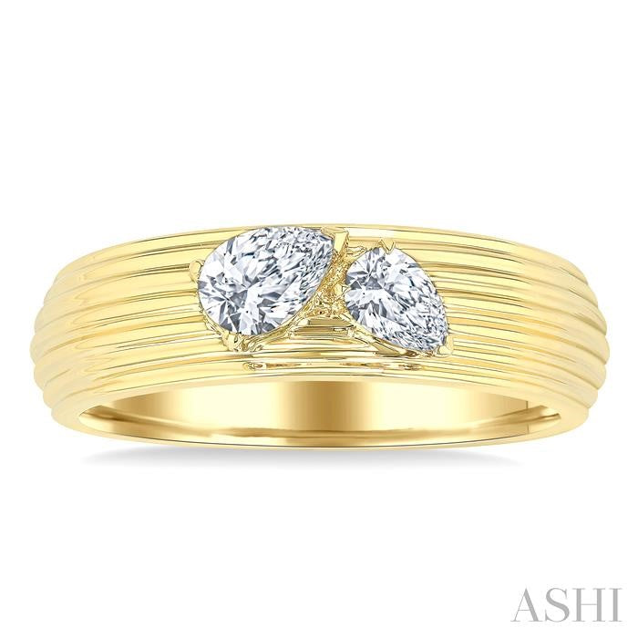 2 Stone Diamond Fashion Band