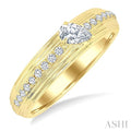 Pear Shape Diamond Fashion Band