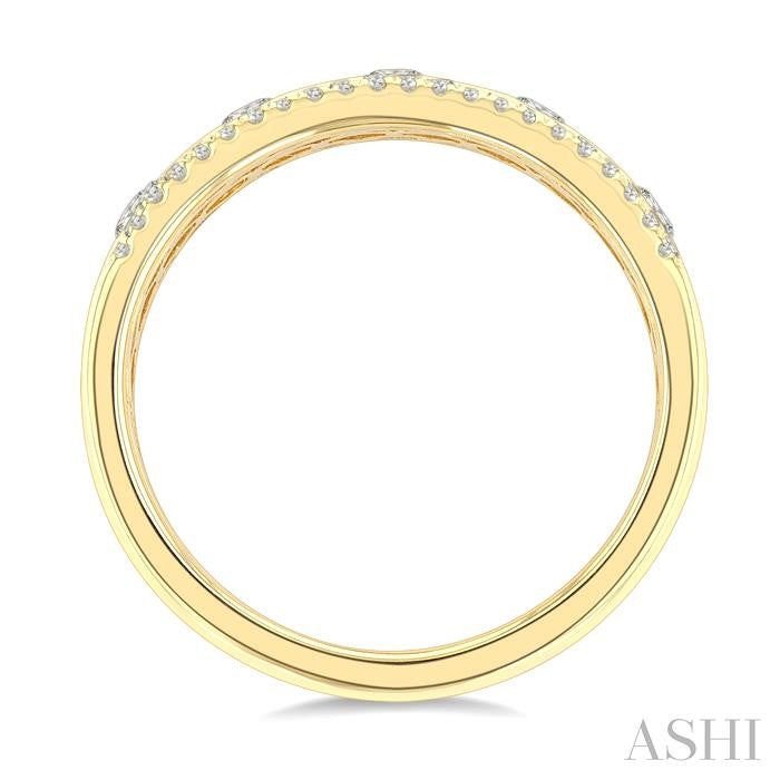 Flush Set Diamond Fashion Band