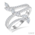 Mixed Shape Diamond Fashion Ring