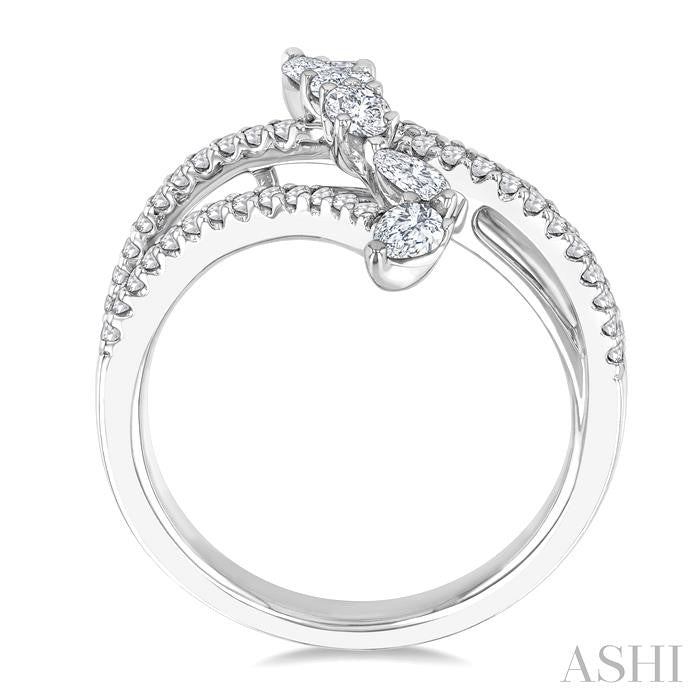 Mixed Shape Diamond Fashion Ring