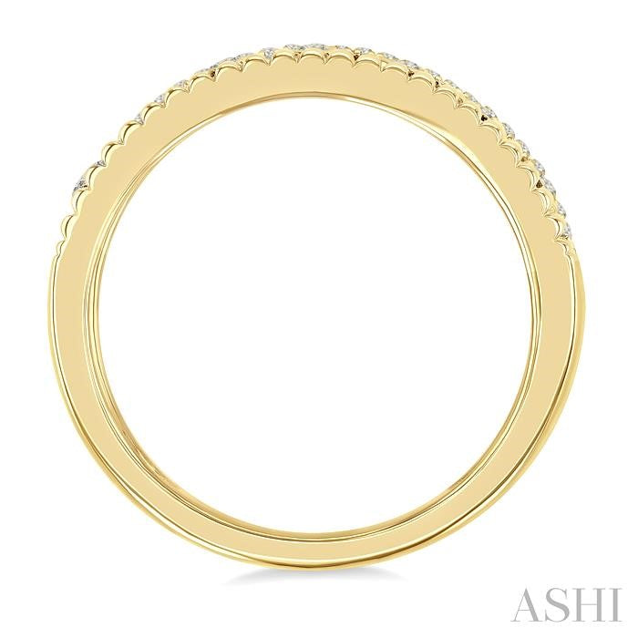 Bezel Layered Diamond Fashion Ring