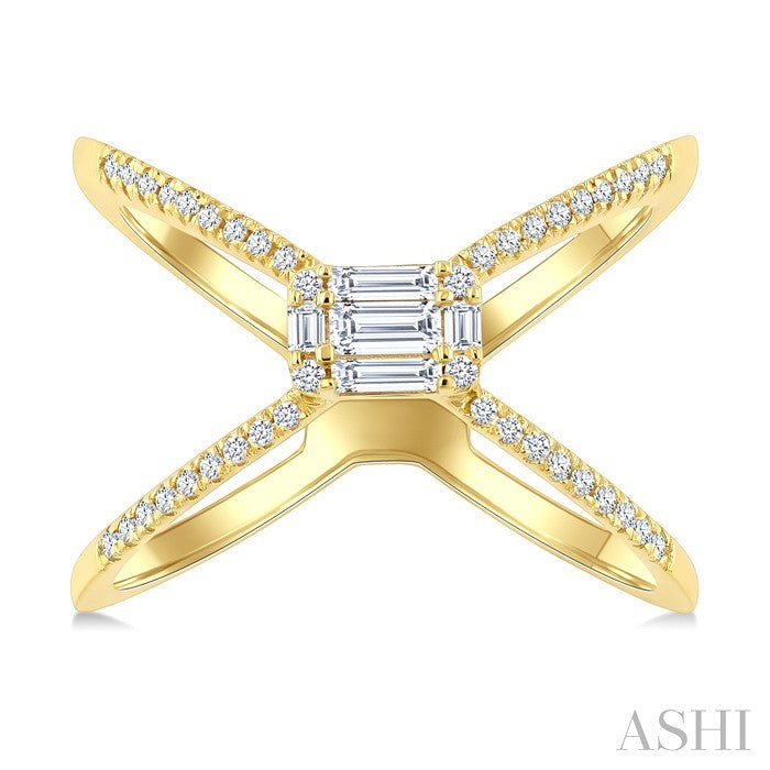 Fusion Diamond Fashion Ring