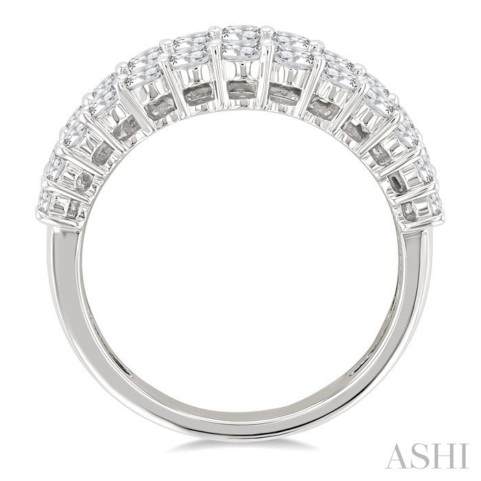 Baguette Diamond Fashion Band