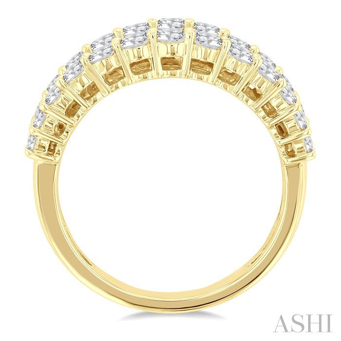 Baguette Diamond Fashion Band