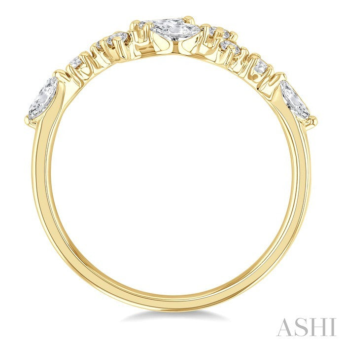Diamond Fashion Open Band