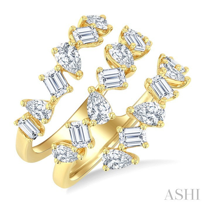 Mixed Shape Diamond Fashion Ring