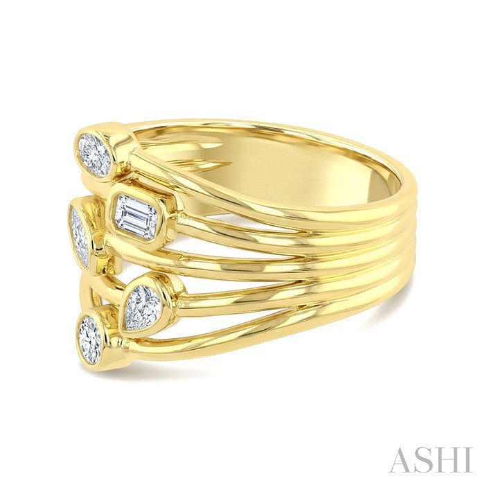 Mixed Shape Diamond Fashion Ring