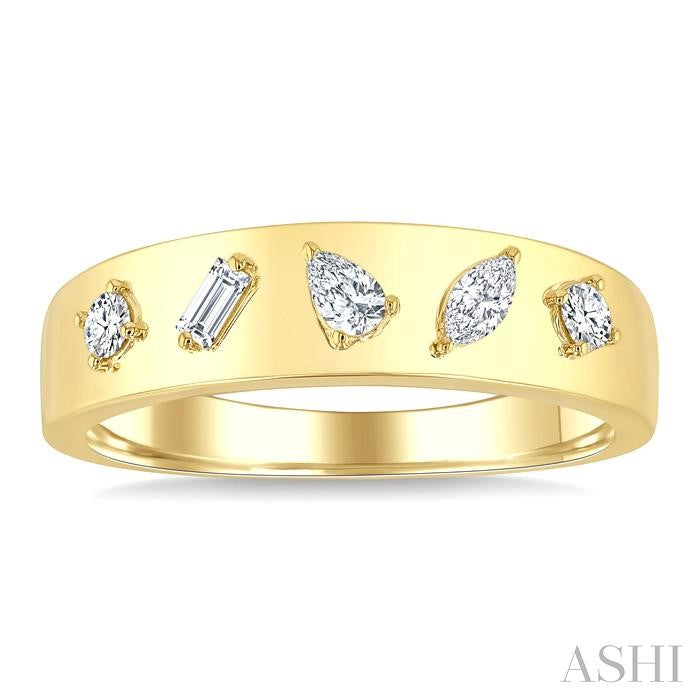 Mixed Shape Diamond Fashion Ring