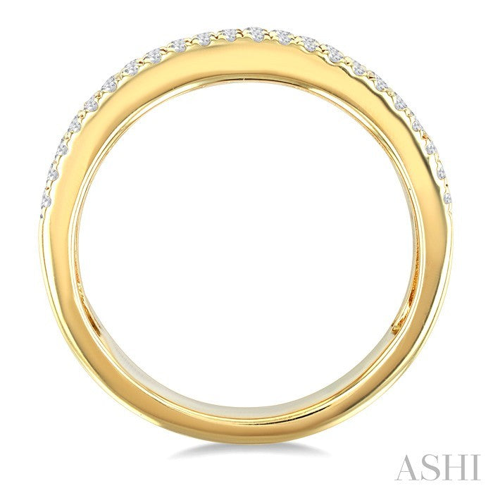 Oval Shape Diamond Fashion Band