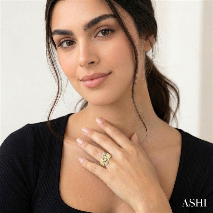 Mixed Shape Diamond Fashion Ring