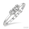 Stackable Bow Petite Diamond Fashion Ring