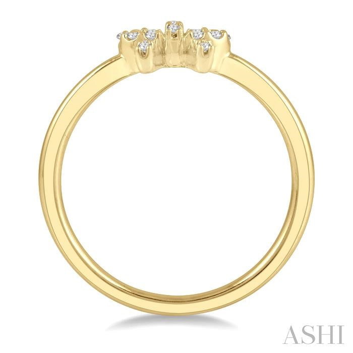 Stackable Bow Petite Diamond Fashion Ring