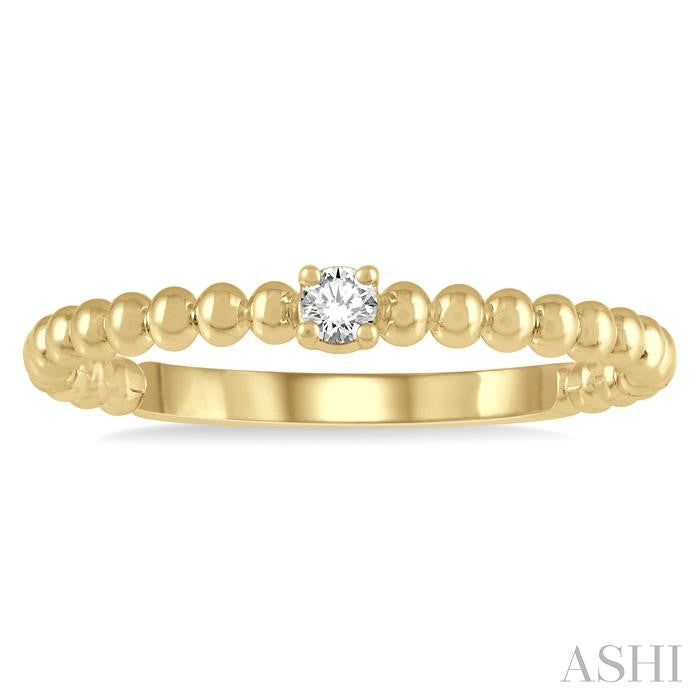 Bead Bijoux Stackable Petite Diamond Fashion Ring