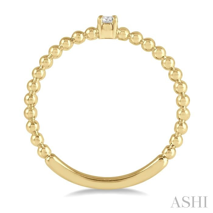Bead Bijoux Stackable Petite Diamond Fashion Ring