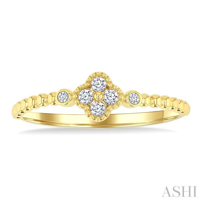 Bead Bijoux Clover Petite Diamond Fashion Ring