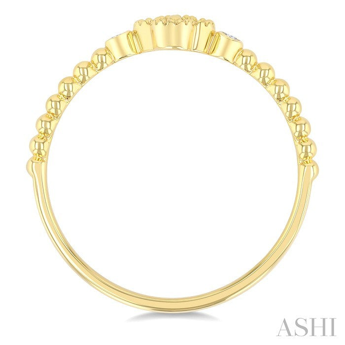 Bead Bijoux Clover Petite Diamond Fashion Ring