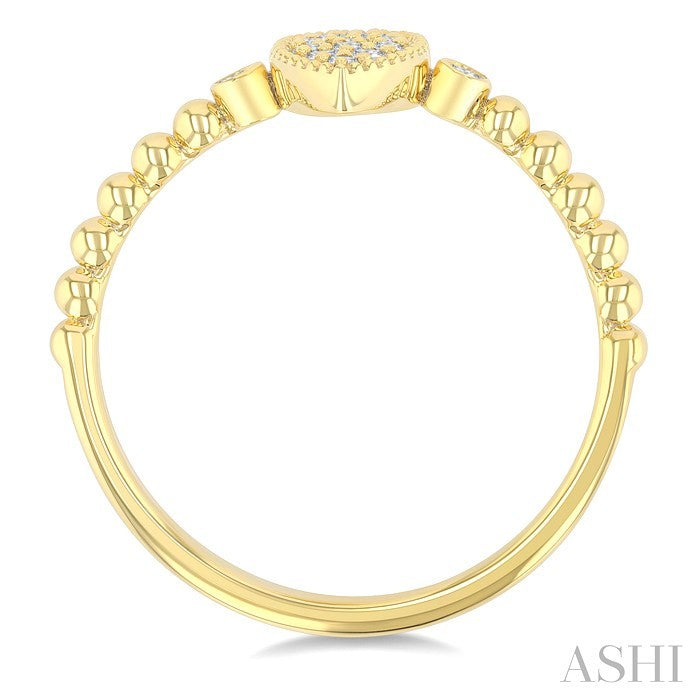 Bead Bijoux Marquise Shape Petite Diamond Fashion Ring
