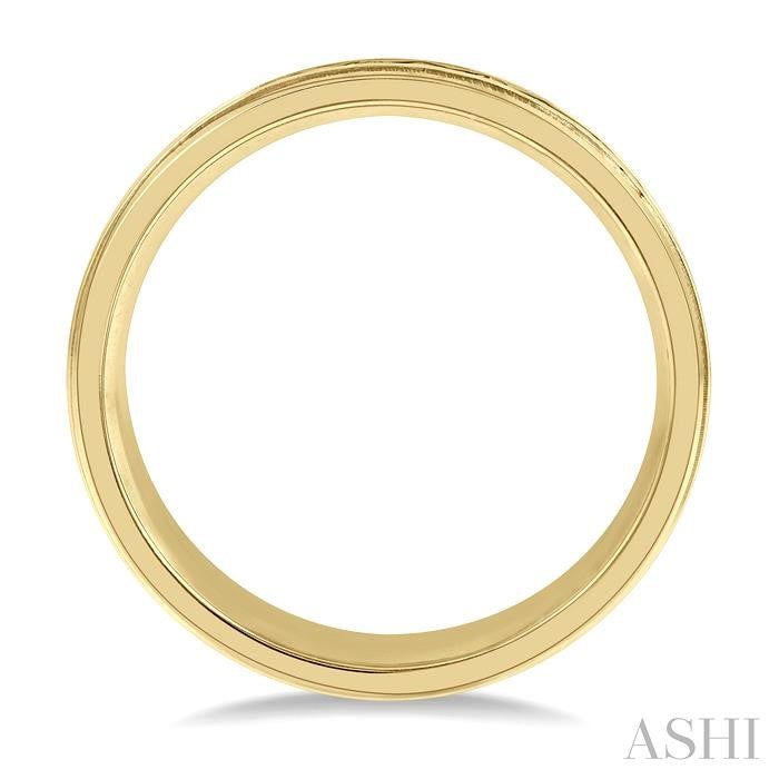 Channel Set Men's Diamond Band