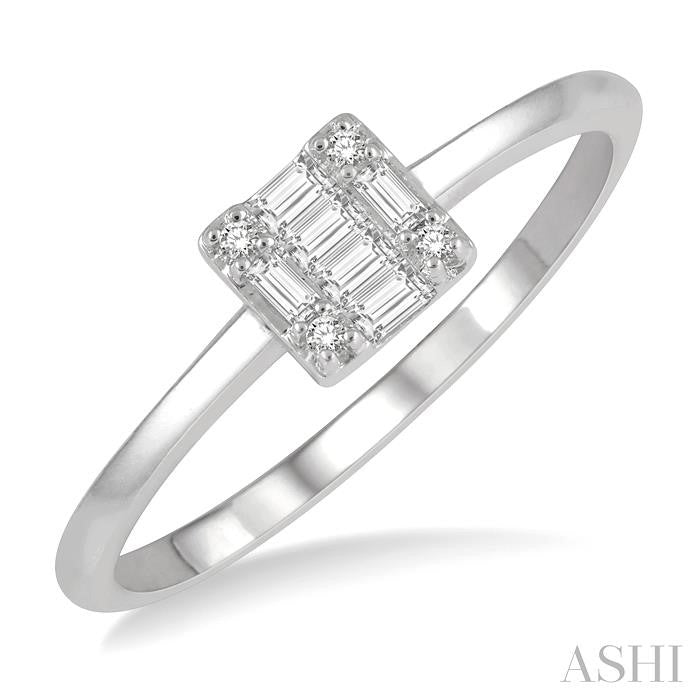 Stackable Fusion Petite Diamond Fashion Ring