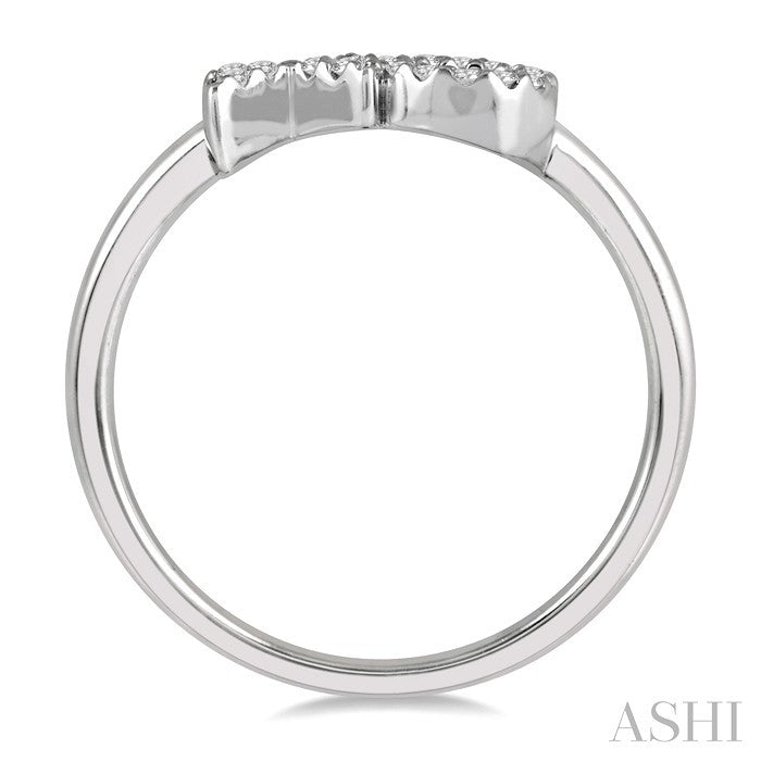 Stackable X & O Petite Diamond Fashion Ring