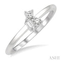 Scatter Petite Baguette Diamond Fashion Ring