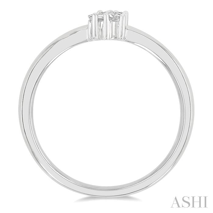 Scatter Petite Baguette Diamond Fashion Ring