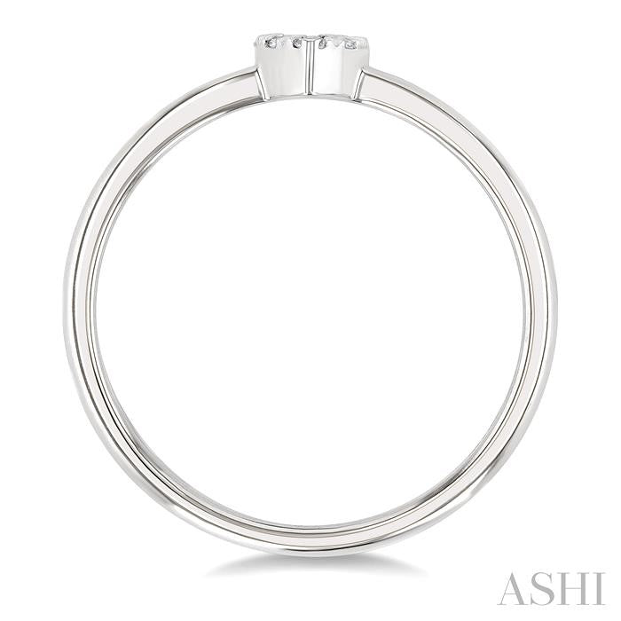 Heart Shape Lovebright Petite Diamond Solitaire Ring