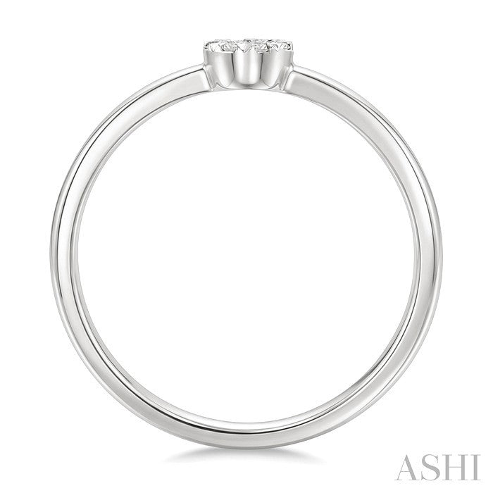 Round Shape Lovebright Petite Diamond Solitaire Ring