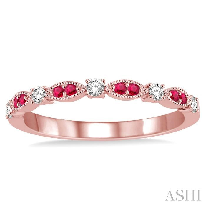 Gemstone & Diamond Fashion Band