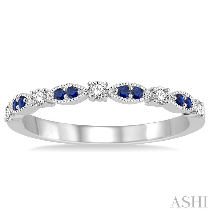 Gemstone & Diamond Fashion Band