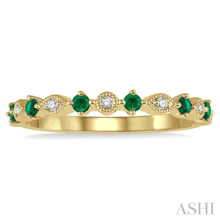 Gemstone & Diamond Fashion Band