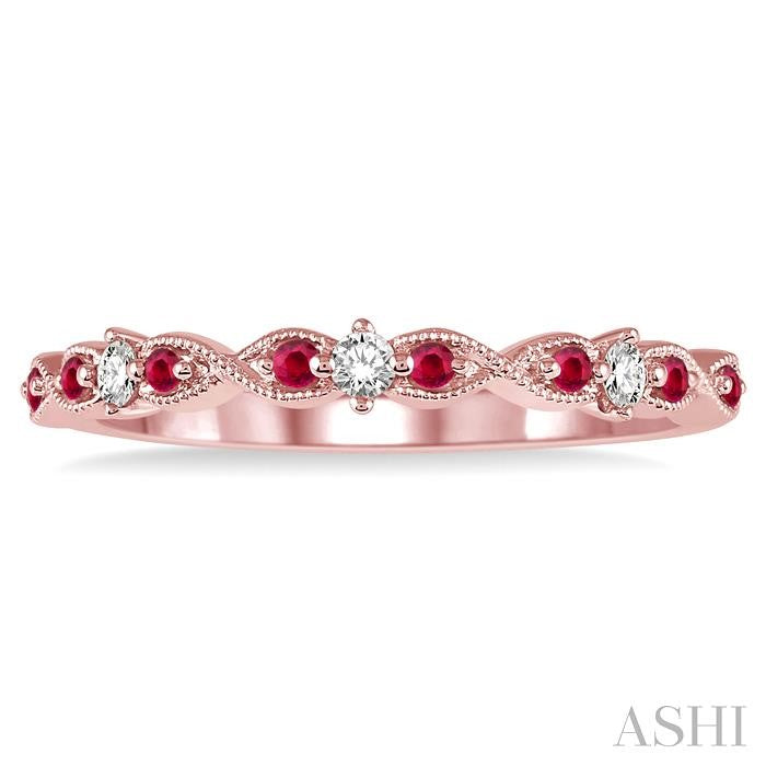 Gemstone & Diamond Fashion Band