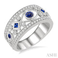 Gemstone & Diamond Fashion Band