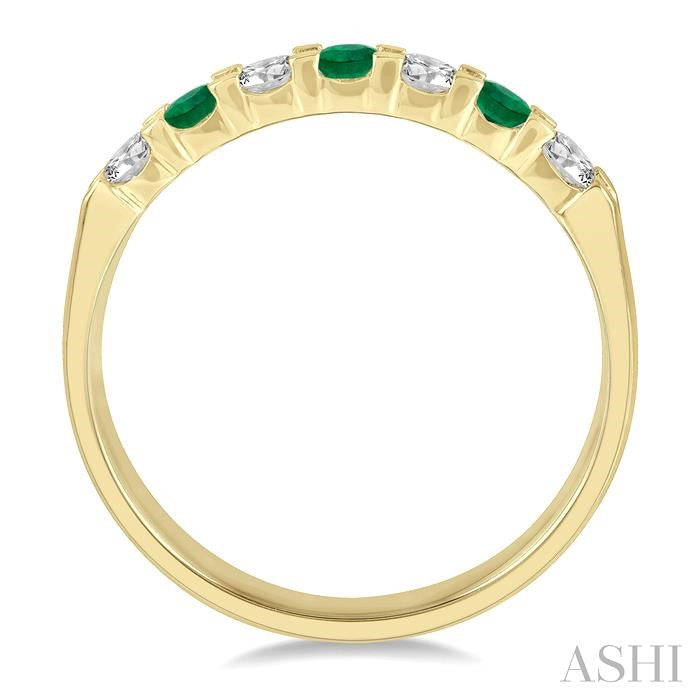 7 Alternate Gemstone & Diamond Wedding Band