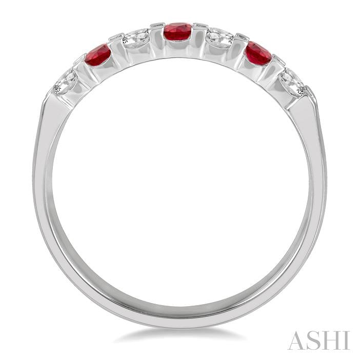 7 Alternate Gemstone & Diamond Wedding Band